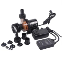 Aquarium Submersible Water Pump with Controller Silent Swirl DC Pump Powerful Return Pump For Salt/Freshwater for Fish Tank Pond