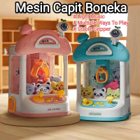 Mesin Capit Boneka Doll Machine Spaceman Mainan Anak Capit Lampu dan Musik Mainan Tangkap Boneka Sep