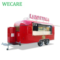 WECARE Mobile Restaurant Bakery Juice Trailer Fast Food Truck Food Trailer Fully Equipped with Deep Fryer