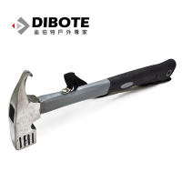 迪伯特DIBOTE 鑄鋼營槌 營釘槌(ZG45鑄鋼製成) 露營 鋼頭營錘(可拔釘) 槌子 -快速到貨