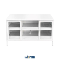 Informa Lanvin Kabinet 2 Pintu - Putih Lemari Kabinet Serbaguna Cabinet Penyimpanan Indoor Furniture