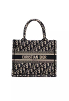 Dior 二手 Dior 小號 Oblique 帆布 Book Tote 手提包