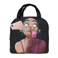 Lightweight Ice Cream Portable Lunch Bag Band Gorillaz Ice Cooler Pack Insulation Picnic Food Storage Bags