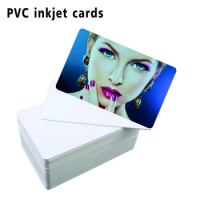 10 Glossy White Blank Inkjet Printable PVC Card For Canon iP7240 iP7250 iP7260 MG7510 For Epson Printer P50 A50 T50 T60 R390 L80