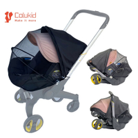 เบบี้เด็ก®อุปกรณ์เสริมรถเข็นเด็กมุ้งกันยุงเข้ากันได้กับ Doona รถที่นั่งรถเข็นเด็กทารกตะกร้าบังแดดปกทารกแรกเกิด