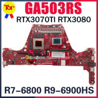 GA503R Laptop Motherboard For ASUS ROG Zephyrus G15 2022 GA503 GA503RS GA503RW GA503RM DANJPMB2AA0 R9-6900HS RTX3080 Mainboard