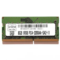 SureSdram DDR4 RAMS 8GB 3200MHz Laptop Memory DDR4 SODIMM 260PIN 8GB 1RX8 PC4-3200AA-SA2-11