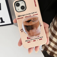 Cute Latte coffee Magnetic Holder Grip Tok Griptok Acrylic Phone Stand Holder Support For iPhone 15 14 For Pad Magsafe Smart Tok
