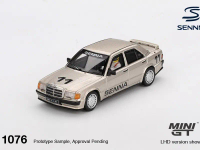 Mercedes-Benz 190 E 2.3-16 #11 Ayrton Senna 1984 Nürburgring Race of Champions w/ Figure LHD 1:64 (M