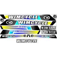 STIKER VARIASI STRIPING SATU SET VARIASI SEPEDA WIMCYCLE ART VARIASI STIKER