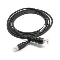 Kabel Pengimbas Kod Bar, panjang 2M, Serasi dengan Honeywell 1200G, 1202G, 1250G, 1250GAP, 1300G, 14