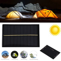 5V 1.2W 240mA DIY Polycrystalline Silicon Solar Panel Battery Solar Charger