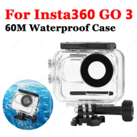 For Insta360 GO 3 Protective Case 60M Waterproof Housing Diving Case For Insta360 GO 3 Camera Underwater Cover Accessories