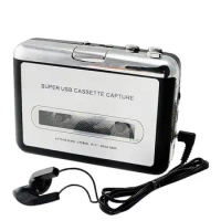 Mini USB Cassette Tape to MP3 CD Converter Capture Audio Music Player Portable Tape Player PC Laptop Via USB Cassette Recorder