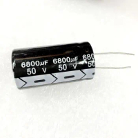 10PCS 50V6800uF Electrolytic capacitors 6800UF 50V 22*40MM
