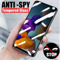 Anti Spy Privacy Tempered Glass For Samsung Galaxy A21S 6.5" Film Full Cover Coque Fundas Samsung A 21 a21 S Screen Protector