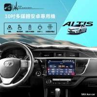 【299超取免運】M1A【10吋多媒體安卓機】適用於豐田 ALTIS 14-16年式 導航 汽車音響 USB｜BuBu車用品