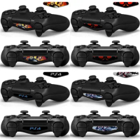 LED Light Bar Cover Vinyl Decal Skin Stickers For PS4 Slim Pro Controller Game Accessories