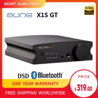AUNE X1S GT Lossless Digital Audio Decoder DSD Masterband Bluetooth 5.1 Amplifier BT DAC With Headphone Amp Supports 10MHz Clock