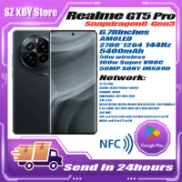 NEW Realme GT5 GT 5 pro 5G Cell Phone 6.78" 144Hz new Snapdragon 8 Gen 3 50MP IMX890 Camera 50W wireless charging 5400mAh 100W