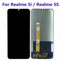 For Realme 5S RMX1925 LCD Display Touch Screen Digitizer Assembly For Realme 5i RMX2030 RMX2032