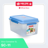 LION STAR Penyimpanan Box Kedap Udara Silvo Container 5 Liter SC-11