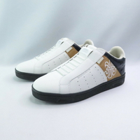 ROYAL ICON 01943079 男款 運動鞋 休閒鞋 無鞋帶 台灣製 白棕黑【iSport愛運動】