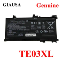 Genuine TE03XL Laptop Battery For HP OMEN 15 TPN-Q173 HSTNN-UB7A 15-bc011TX 15-bc012TX 15-bc013TX 15-bc014TX 15-bc015TX AX017TX