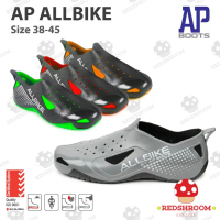 Sepatu Bikers AP BOOTS AP ALLBIKE Sepeda Fashion Anti Slip Lokal - Orange, 43 Original!!!