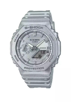 Casio Casio G-Shock Silver Dial &amp; Resin Strap Unisex Watch GA-2100FF-8ADR