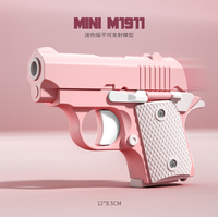 LZD Cùng Mẫu Với Tiktok 3d Trọng Lực Lắp Ráp Súng Củ Cải Mini 1911 Súng Đồ Chơi Giải Nén Đàn Con Sú