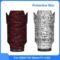 SEL50F14Z Camera Lens Sticker Coat Wrap Protective Film Body Decal Skin For Sony FE 50 F1.4ZA 50mm 1.4 ZA FE50/1.4 FE50mm/1.4