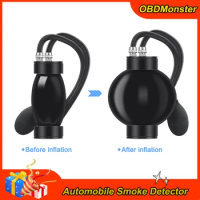 Universal Quick Smoke Seal Intake Adapter Smoke Leak Detector General Inflatable Bladder Airbag Car Diagnostic Tool