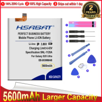 HSABAT 0 Cycle 5600mAh EB-BG988ABY Battery for Samsung Galaxy S20 Ultra S20Ultra S20U Accumulator