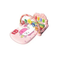LC - Playgym Mainan Bayi Rattle Playmate Musik Piano Babygym Toys hadiah bayi 0-15 Bulan Horse