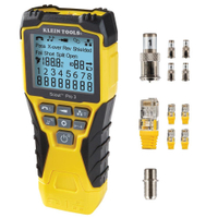【美國代購】Klein Tools VDV501-851 纜線測試器套組｜Scout Pro 3｜適用乙太網路｜同軸｜電話線｜附 5 個定位器遙控器