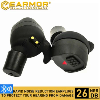 EARMOR Tactical Bluetooth Headset M20 T Airsoft Shooting Earplugs Noise Headphones. hearing protection shooting