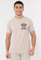 Superdry Workwear Flock Graphic T Shirt