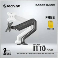 Sades Ryunix Monitor Ergonomic Arm Itto & Monitor Arm Dual Nitto for PC Monitor Bracket Nitto Dual W