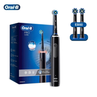Oral B Pro 4 Ultra Electric Toothbrush 3D Rotation Rechargeable Teeth Brush Pressure Sensor 4 Brushi