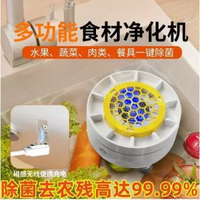 內地直送 - 家用果蔬清洗機小型蔬餸生果除農殘渦輪淨化器無線自動洗餸機