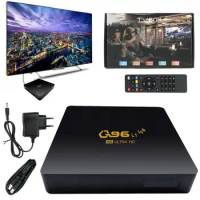 Home Theater Q96 L1 Smart TV Box Android 10 Amlogic S905L2 Quad Core 2.4G WIFI 4K UHD Set Top Box 4GB 64GB Media Player H.265
