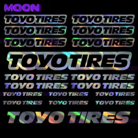 Waterproof and Sunscreen Fashion Classic Cover Scratches for Toyo Tires Decal Set Quality Vinyl Sticker Graphic Kit