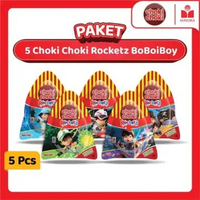 Paket 5 Choki Choki Rocketz BoBoiBoy
