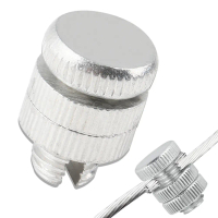 Electric Fence Clamp Split Bolt Joint Fencing Pagar Electrik Barrier Aluminium Alloy Joint Clamp Pol