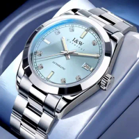 IW New Men Automatic Watch Seiko Mechanical Movement Men Fashion Automatic Mechanical Watch Luminous Waterproof Reloj Hombre