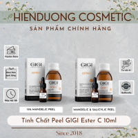 (Tặng cọ peel) Tinh chất Peel GiGi Ester C | Peel Gigi trẻ hoá, đều màu da, tái tạo nền da, da khoẻ 