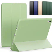 Tri-fold Flip Stand Smart Case For Huawei MatePad 10.4 inch , PU Leather Front Cover Ultra thin Magnetic Tablet Case