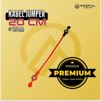 Kabel Jumper Baterai Sepeda Listrik Premium 5-30 cm 2.5x5cm