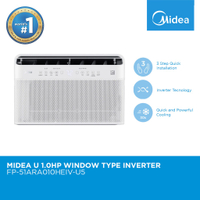 Midea U-Shape 1HP Window Inverter Aircon